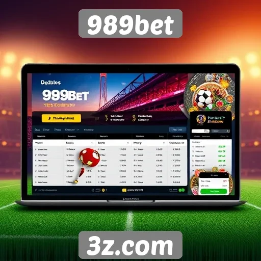 Vantagens da usabilidade do site 989bet