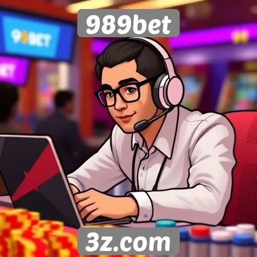 Suporte ao cliente da plataforma 989bet