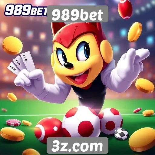 Visão geral dos jogos disponíveis no site 989bet